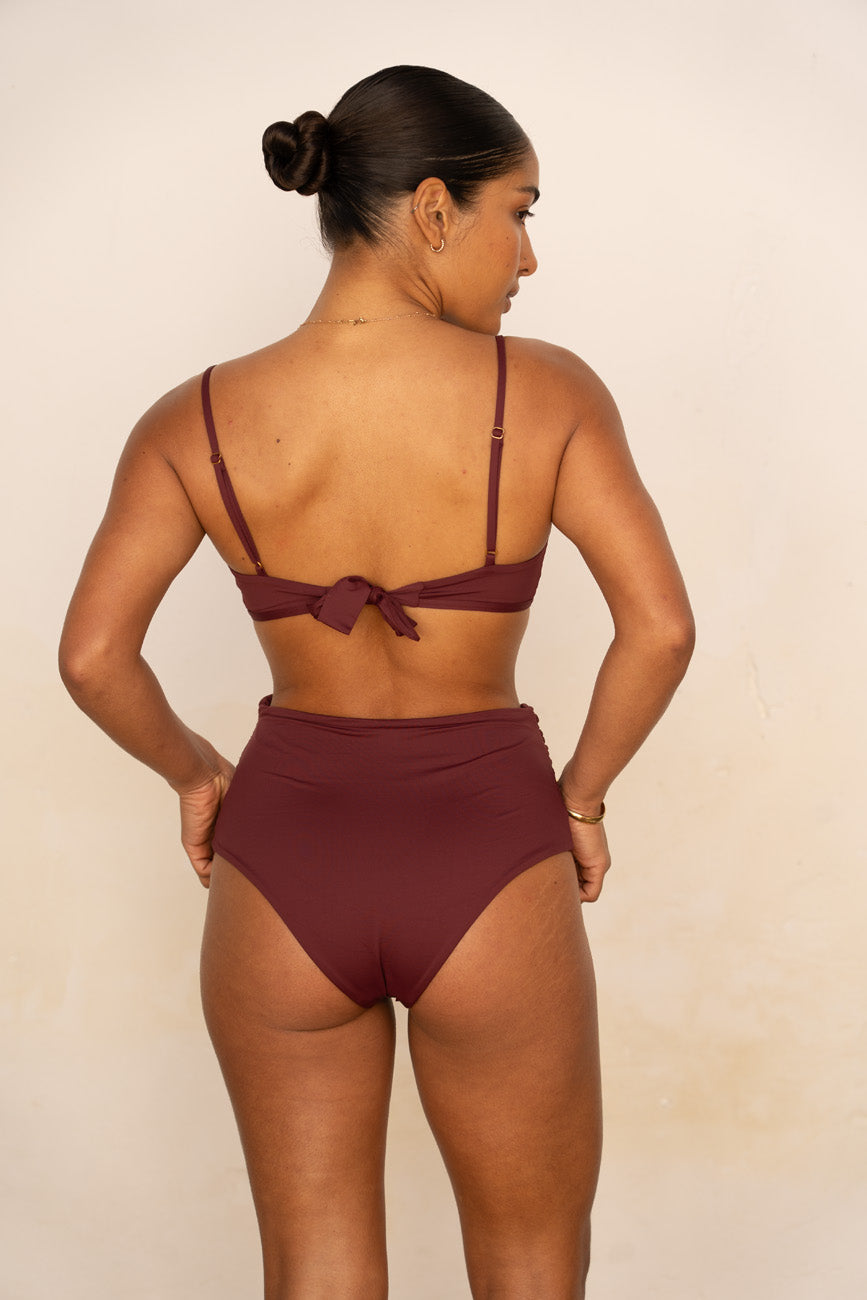 Bas Matilda - Aubergine